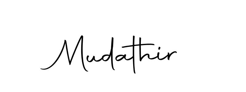 Mudathir stylish signature style. Best Handwritten Sign (Autography-DOLnW) for my name. Handwritten Signature Collection Ideas for my name Mudathir. Mudathir signature style 10 images and pictures png