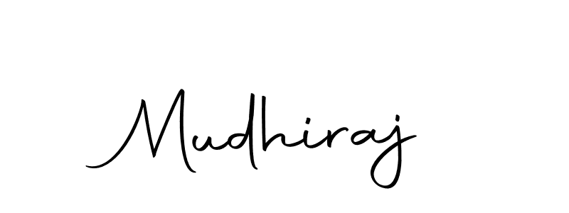 How to make Mudhiraj signature? Autography-DOLnW is a professional autograph style. Create handwritten signature for Mudhiraj name. Mudhiraj signature style 10 images and pictures png