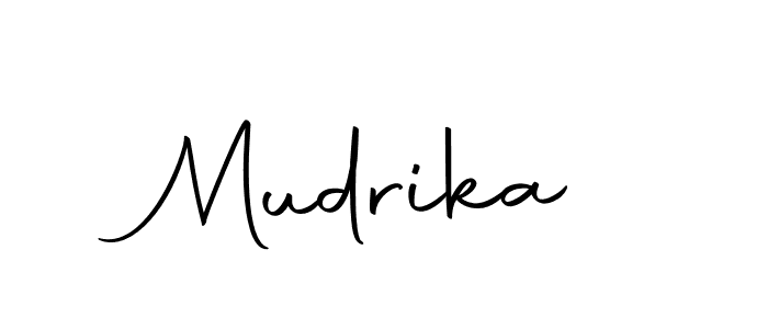 Make a beautiful signature design for name Mudrika. Use this online signature maker to create a handwritten signature for free. Mudrika signature style 10 images and pictures png