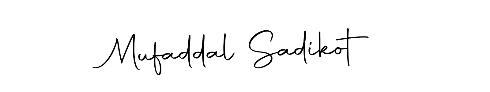 Here are the top 10 professional signature styles for the name Mufaddal Sadikot. These are the best autograph styles you can use for your name. Mufaddal Sadikot signature style 10 images and pictures png