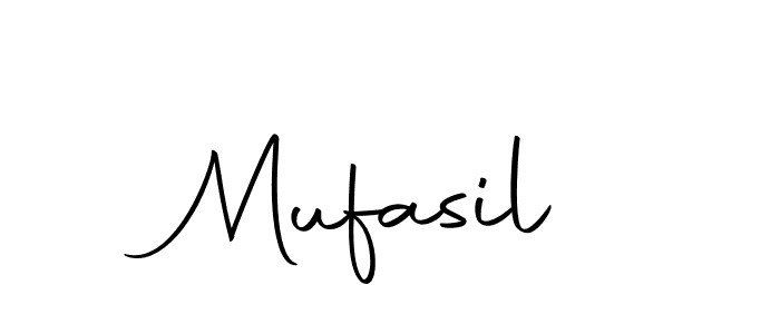 Create a beautiful signature design for name Mufasil. With this signature (Autography-DOLnW) fonts, you can make a handwritten signature for free. Mufasil signature style 10 images and pictures png