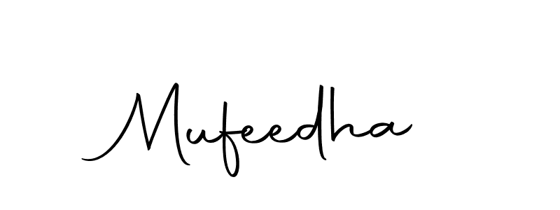 You should practise on your own different ways (Autography-DOLnW) to write your name (Mufeedha) in signature. don't let someone else do it for you. Mufeedha signature style 10 images and pictures png