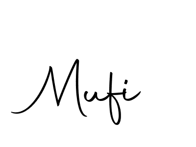 You should practise on your own different ways (Autography-DOLnW) to write your name (Mufi) in signature. don't let someone else do it for you. Mufi signature style 10 images and pictures png