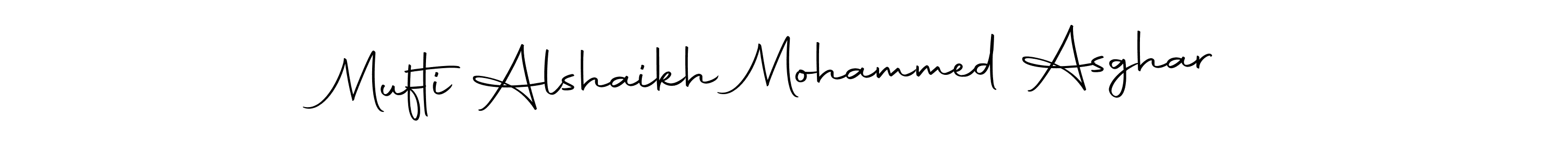 How to make Mufti Alshaikh Mohammed Asghar signature? Autography-DOLnW is a professional autograph style. Create handwritten signature for Mufti Alshaikh Mohammed Asghar name. Mufti Alshaikh Mohammed Asghar signature style 10 images and pictures png