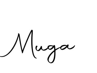 Create a beautiful signature design for name Muga. With this signature (Autography-DOLnW) fonts, you can make a handwritten signature for free. Muga signature style 10 images and pictures png