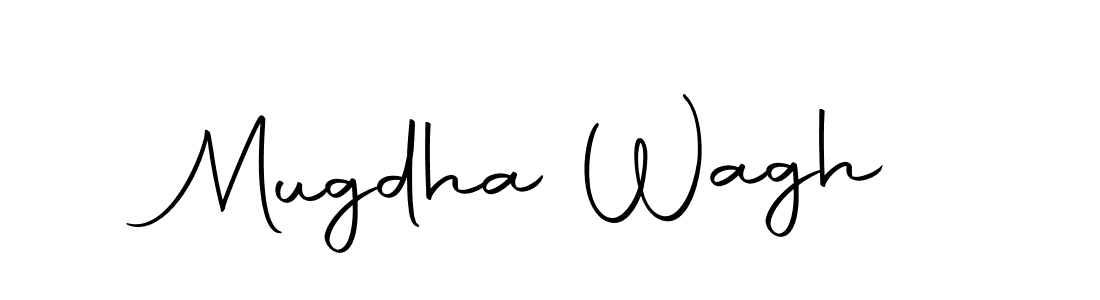 Design your own signature with our free online signature maker. With this signature software, you can create a handwritten (Autography-DOLnW) signature for name Mugdha Wagh. Mugdha Wagh signature style 10 images and pictures png