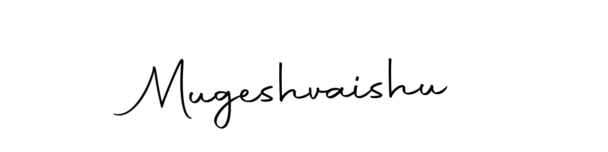 Make a beautiful signature design for name Mugeshvaishu. Use this online signature maker to create a handwritten signature for free. Mugeshvaishu signature style 10 images and pictures png