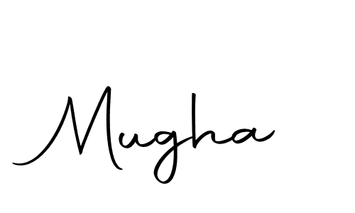 Mugha stylish signature style. Best Handwritten Sign (Autography-DOLnW) for my name. Handwritten Signature Collection Ideas for my name Mugha. Mugha signature style 10 images and pictures png