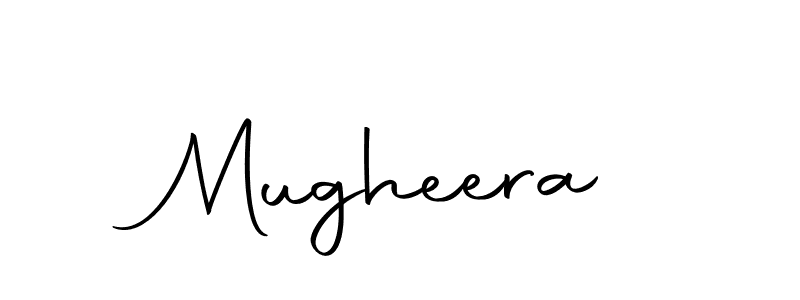 Design your own signature with our free online signature maker. With this signature software, you can create a handwritten (Autography-DOLnW) signature for name Mugheera. Mugheera signature style 10 images and pictures png