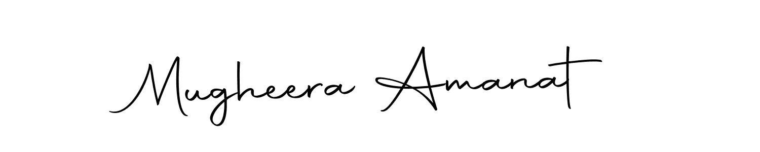 if you are searching for the best signature style for your name Mugheera Amanat. so please give up your signature search. here we have designed multiple signature styles  using Autography-DOLnW. Mugheera Amanat signature style 10 images and pictures png