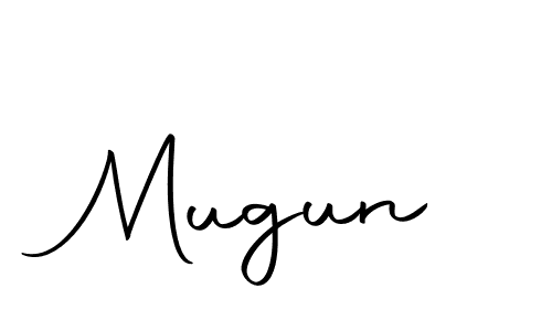 How to make Mugun signature? Autography-DOLnW is a professional autograph style. Create handwritten signature for Mugun name. Mugun signature style 10 images and pictures png