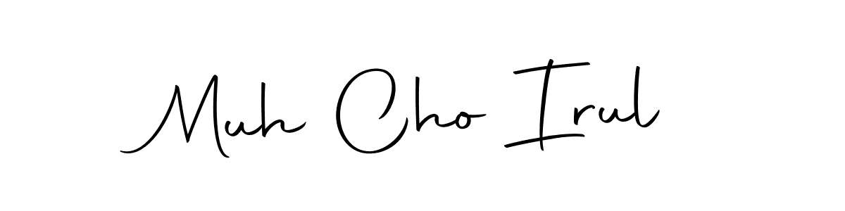 Also we have Muh Cho Irul name is the best signature style. Create professional handwritten signature collection using Autography-DOLnW autograph style. Muh Cho Irul signature style 10 images and pictures png