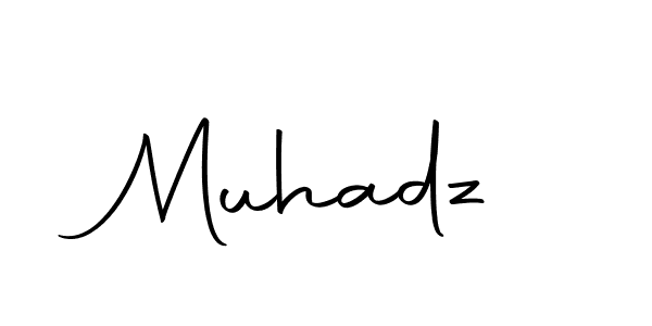 Muhadz stylish signature style. Best Handwritten Sign (Autography-DOLnW) for my name. Handwritten Signature Collection Ideas for my name Muhadz. Muhadz signature style 10 images and pictures png