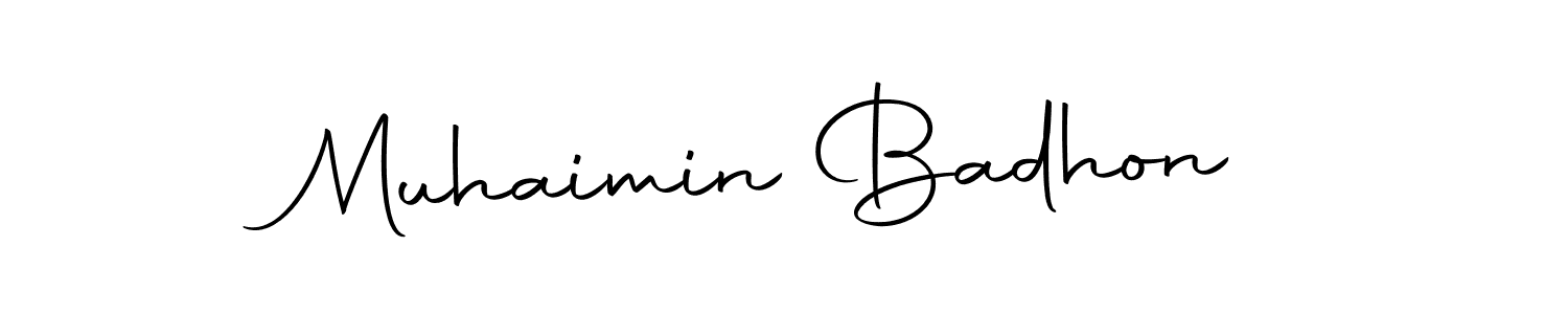 How to Draw Muhaimin Badhon signature style? Autography-DOLnW is a latest design signature styles for name Muhaimin Badhon. Muhaimin Badhon signature style 10 images and pictures png