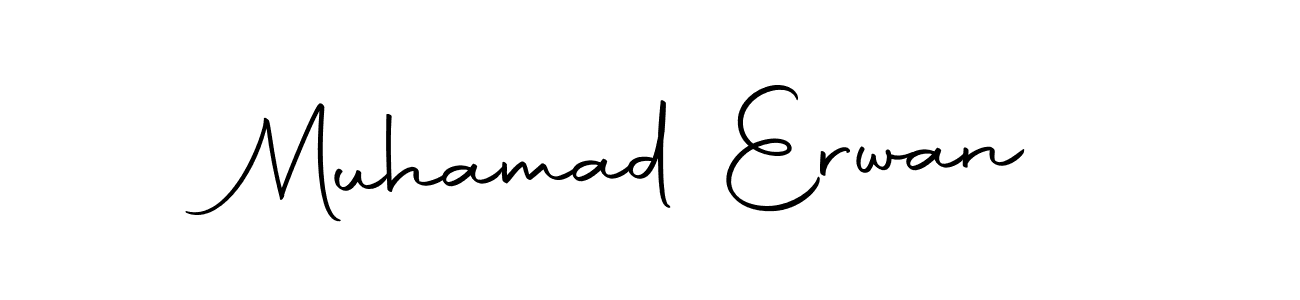 How to make Muhamad Erwan signature? Autography-DOLnW is a professional autograph style. Create handwritten signature for Muhamad Erwan name. Muhamad Erwan signature style 10 images and pictures png