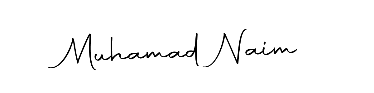 You can use this online signature creator to create a handwritten signature for the name Muhamad Naim. This is the best online autograph maker. Muhamad Naim signature style 10 images and pictures png