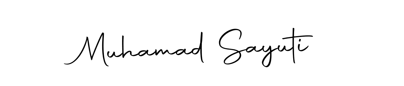 if you are searching for the best signature style for your name Muhamad Sayuti. so please give up your signature search. here we have designed multiple signature styles  using Autography-DOLnW. Muhamad Sayuti signature style 10 images and pictures png