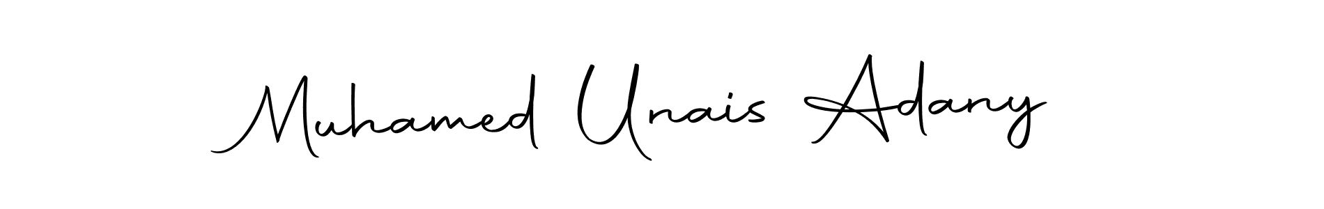 Here are the top 10 professional signature styles for the name Muhamed Unais Adany. These are the best autograph styles you can use for your name. Muhamed Unais Adany signature style 10 images and pictures png