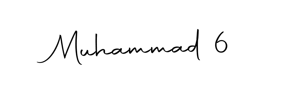 How to make Muhammad 6 name signature. Use Autography-DOLnW style for creating short signs online. This is the latest handwritten sign. Muhammad 6 signature style 10 images and pictures png