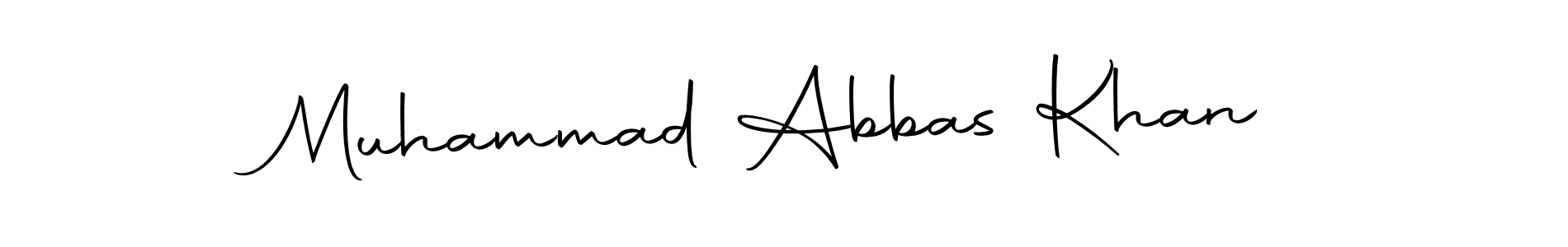 How to make Muhammad Abbas Khan signature? Autography-DOLnW is a professional autograph style. Create handwritten signature for Muhammad Abbas Khan name. Muhammad Abbas Khan signature style 10 images and pictures png