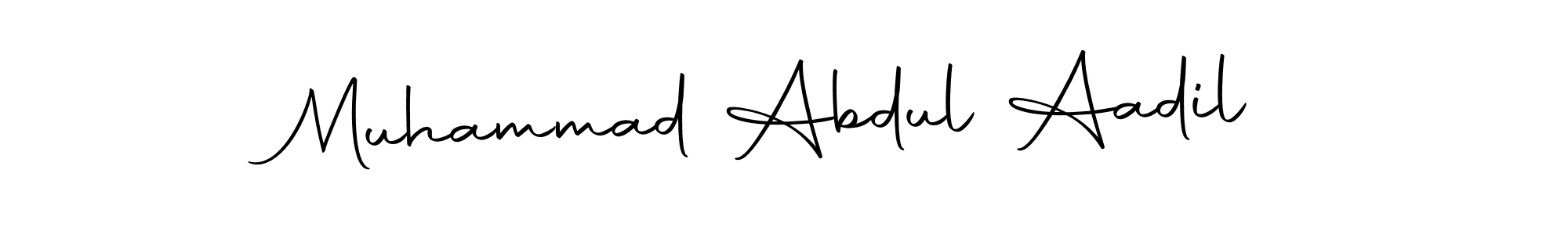 Also we have Muhammad Abdul Aadil name is the best signature style. Create professional handwritten signature collection using Autography-DOLnW autograph style. Muhammad Abdul Aadil signature style 10 images and pictures png