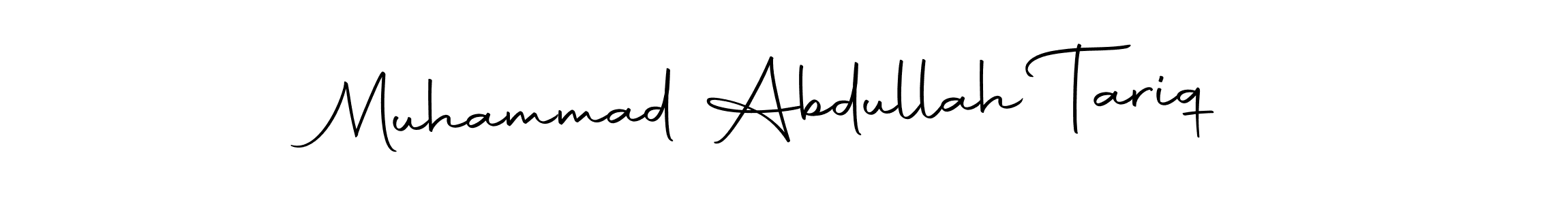 Design your own signature with our free online signature maker. With this signature software, you can create a handwritten (Autography-DOLnW) signature for name Muhammad Abdullah Tariq. Muhammad Abdullah Tariq signature style 10 images and pictures png