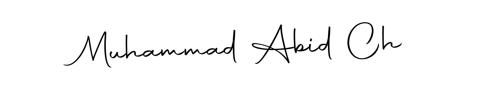 Muhammad Abid Ch stylish signature style. Best Handwritten Sign (Autography-DOLnW) for my name. Handwritten Signature Collection Ideas for my name Muhammad Abid Ch. Muhammad Abid Ch signature style 10 images and pictures png