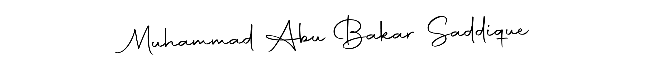 It looks lik you need a new signature style for name Muhammad Abu Bakar Saddique. Design unique handwritten (Autography-DOLnW) signature with our free signature maker in just a few clicks. Muhammad Abu Bakar Saddique signature style 10 images and pictures png