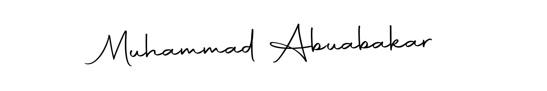 You should practise on your own different ways (Autography-DOLnW) to write your name (Muhammad Abuabakar) in signature. don't let someone else do it for you. Muhammad Abuabakar signature style 10 images and pictures png