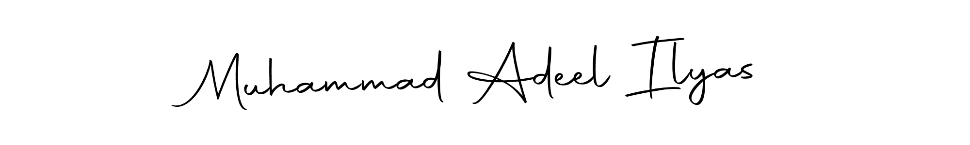 This is the best signature style for the Muhammad Adeel Ilyas name. Also you like these signature font (Autography-DOLnW). Mix name signature. Muhammad Adeel Ilyas signature style 10 images and pictures png