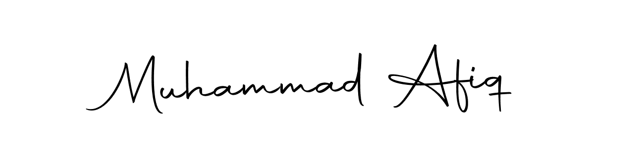 Make a beautiful signature design for name Muhammad Afiq. With this signature (Autography-DOLnW) style, you can create a handwritten signature for free. Muhammad Afiq signature style 10 images and pictures png