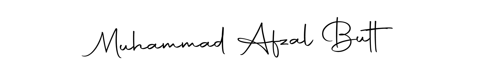 Create a beautiful signature design for name Muhammad Afzal Butt. With this signature (Autography-DOLnW) fonts, you can make a handwritten signature for free. Muhammad Afzal Butt signature style 10 images and pictures png