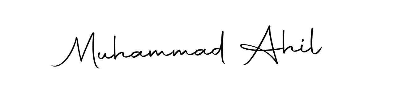 Make a beautiful signature design for name Muhammad Ahil. Use this online signature maker to create a handwritten signature for free. Muhammad Ahil signature style 10 images and pictures png