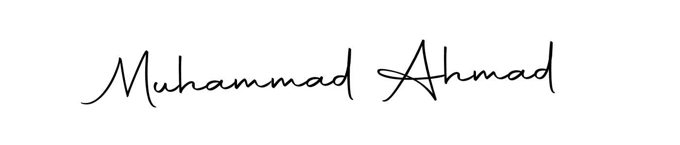 How to make Muhammad Ahmad signature? Autography-DOLnW is a professional autograph style. Create handwritten signature for Muhammad Ahmad name. Muhammad Ahmad signature style 10 images and pictures png