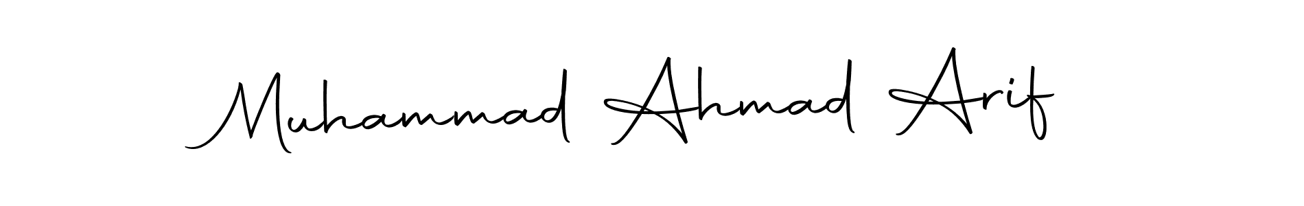 It looks lik you need a new signature style for name Muhammad Ahmad Arif. Design unique handwritten (Autography-DOLnW) signature with our free signature maker in just a few clicks. Muhammad Ahmad Arif signature style 10 images and pictures png