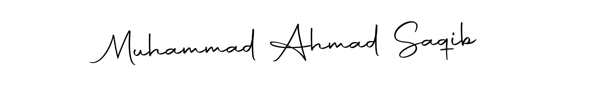 How to Draw Muhammad Ahmad Saqib signature style? Autography-DOLnW is a latest design signature styles for name Muhammad Ahmad Saqib. Muhammad Ahmad Saqib signature style 10 images and pictures png