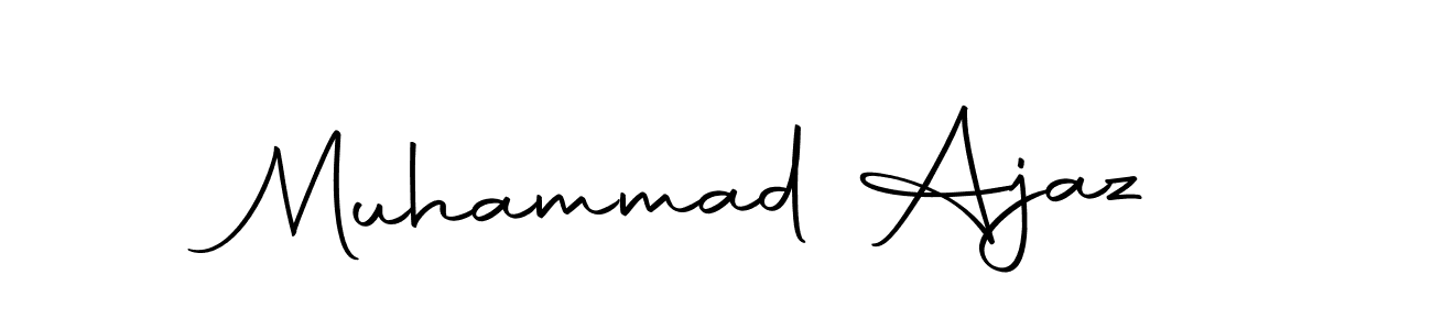 The best way (Autography-DOLnW) to make a short signature is to pick only two or three words in your name. The name Muhammad Ajaz include a total of six letters. For converting this name. Muhammad Ajaz signature style 10 images and pictures png
