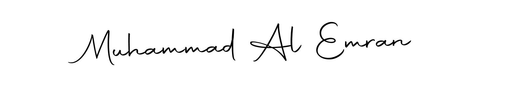 Design your own signature with our free online signature maker. With this signature software, you can create a handwritten (Autography-DOLnW) signature for name Muhammad Al Emran. Muhammad Al Emran signature style 10 images and pictures png