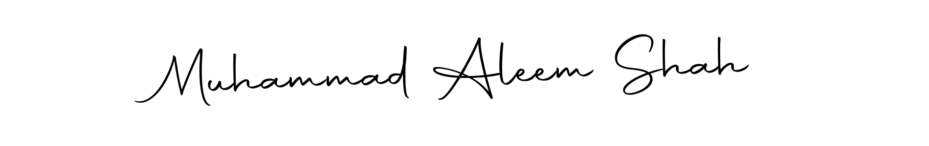 Make a beautiful signature design for name Muhammad Aleem Shah. Use this online signature maker to create a handwritten signature for free. Muhammad Aleem Shah signature style 10 images and pictures png