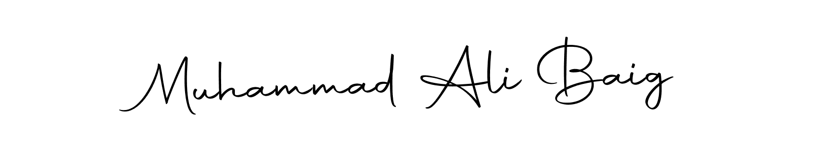 Muhammad Ali Baig stylish signature style. Best Handwritten Sign (Autography-DOLnW) for my name. Handwritten Signature Collection Ideas for my name Muhammad Ali Baig. Muhammad Ali Baig signature style 10 images and pictures png