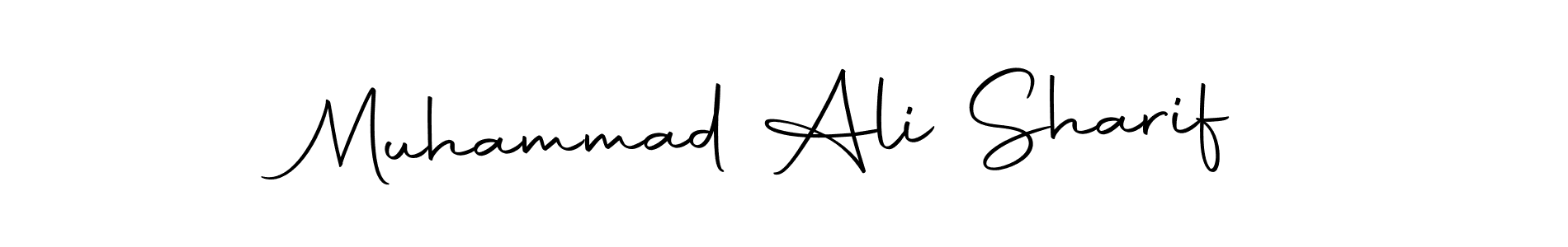 Design your own signature with our free online signature maker. With this signature software, you can create a handwritten (Autography-DOLnW) signature for name Muhammad Ali Sharif. Muhammad Ali Sharif signature style 10 images and pictures png