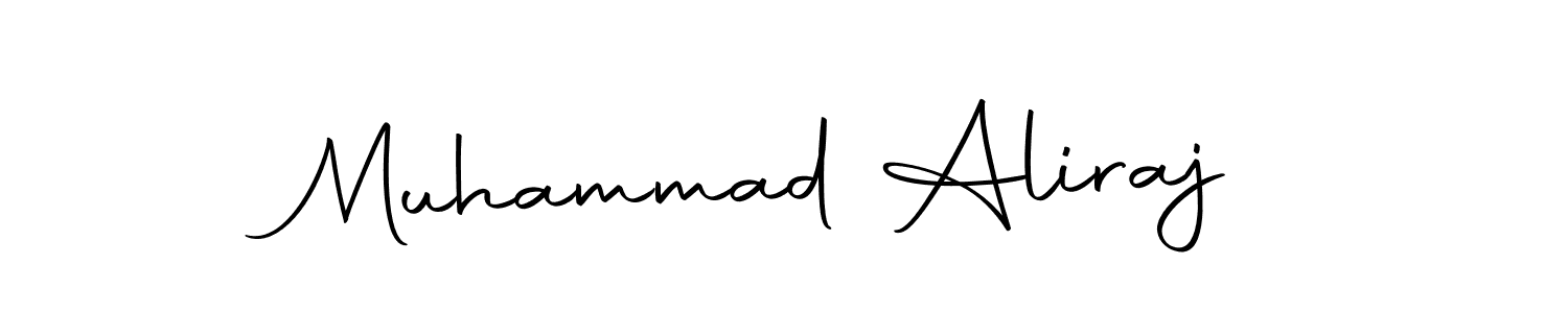 Make a beautiful signature design for name Muhammad Aliraj. With this signature (Autography-DOLnW) style, you can create a handwritten signature for free. Muhammad Aliraj signature style 10 images and pictures png