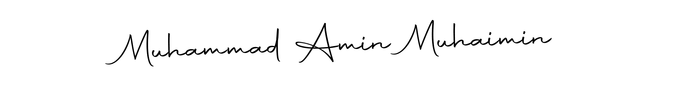 Similarly Autography-DOLnW is the best handwritten signature design. Signature creator online .You can use it as an online autograph creator for name Muhammad Amin Muhaimin. Muhammad Amin Muhaimin signature style 10 images and pictures png