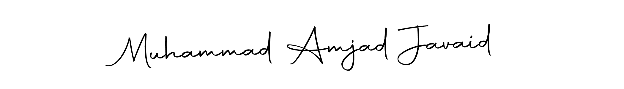 Make a beautiful signature design for name Muhammad Amjad Javaid. Use this online signature maker to create a handwritten signature for free. Muhammad Amjad Javaid signature style 10 images and pictures png