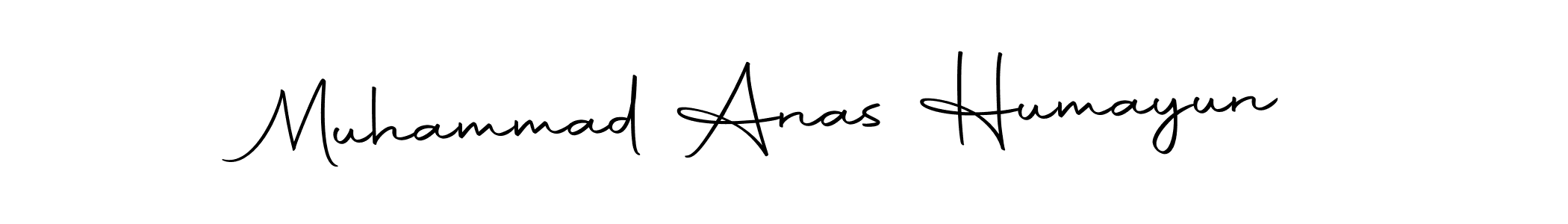 Create a beautiful signature design for name Muhammad Anas Humayun. With this signature (Autography-DOLnW) fonts, you can make a handwritten signature for free. Muhammad Anas Humayun signature style 10 images and pictures png