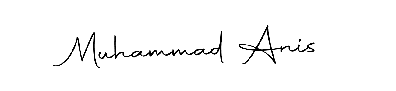 Muhammad Anis stylish signature style. Best Handwritten Sign (Autography-DOLnW) for my name. Handwritten Signature Collection Ideas for my name Muhammad Anis. Muhammad Anis signature style 10 images and pictures png