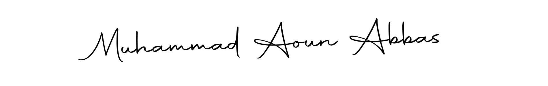 Muhammad Aoun Abbas stylish signature style. Best Handwritten Sign (Autography-DOLnW) for my name. Handwritten Signature Collection Ideas for my name Muhammad Aoun Abbas. Muhammad Aoun Abbas signature style 10 images and pictures png