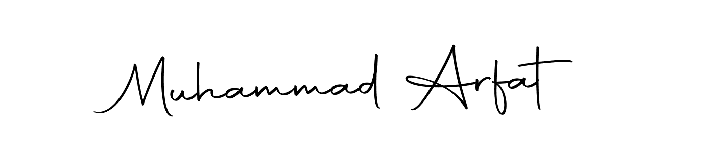 You should practise on your own different ways (Autography-DOLnW) to write your name (Muhammad Arfat) in signature. don't let someone else do it for you. Muhammad Arfat signature style 10 images and pictures png