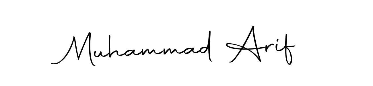 Also we have Muhammad Arif name is the best signature style. Create professional handwritten signature collection using Autography-DOLnW autograph style. Muhammad Arif signature style 10 images and pictures png