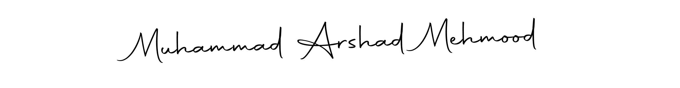 Create a beautiful signature design for name Muhammad Arshad Mehmood. With this signature (Autography-DOLnW) fonts, you can make a handwritten signature for free. Muhammad Arshad Mehmood signature style 10 images and pictures png